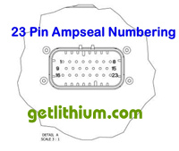 Click for a larger 23 pin Ampseal Numbering Legend spec sheet