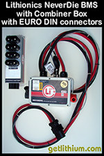 Click here for a larger image of the Lithionics BMS and lithium-ion battery combiner box