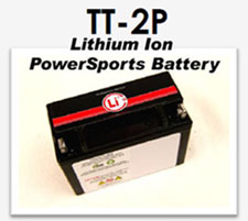 Lithium-ion powersports replacement battery