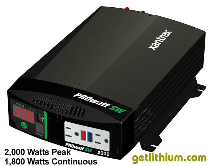 Xantrex ProWatt SW2000 pure sine wave inverter