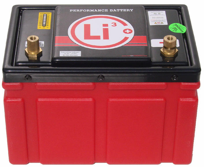 light weight, super safe, powerful, compact lithium ion battery