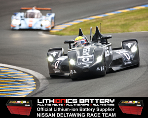 Lithionics Battery is the Official Lithium-ion Battery for the NISSAN DELTAWING RACE TEAM