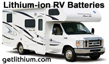 Click here for powerful deep cycle house power Lithionics lithium ion batteries for all types of Recreational Vehicles...