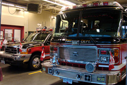 Fire Department batteries for 12 volt light trucks and 24 volt large diesel firetrucks