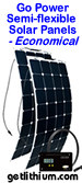 Go Power semi-flexible solar panels