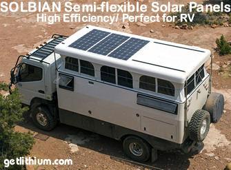 Click here for Solbian semi-flexible solar panels