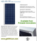 HES 320 Watt solar panel - click for a larger image