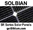 Solbian SR Series semi-flexible high output solar panels