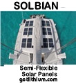 Solbian semi-flexible high output solar panels