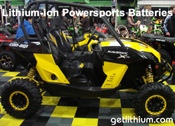 Lithionics lithium-ion batteries for ATV's, motorcycles, quads, Can-Am Roadsters, side by sides and more!