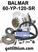 Balmar 120 Amp alternator kit