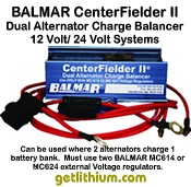 Balmar CenterFielder II 12 Volt/ 24 Volt dual alternator balancer