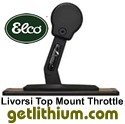 Livorsi top mount electric boat motor throttle
