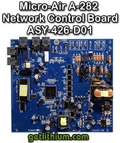 Micro-Air A-282 Network Control Board part number ASY-426-D01