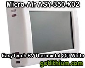 Micro-Air EasyStart electronic thermostat control for RV and marine air conditioners - Model ASY-350-X02