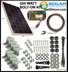 Click here for more information on this mobile LSV/ RV solar panel system