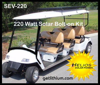 Solar EV SEV-220-U 220 watt universal solar panel system