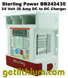 Click here for a larger image of the Sterling Power battery to battery DC charger