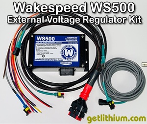 Wakespeed WS500 external 12 Volt and 24 Volt  alternator Voltage regulators.