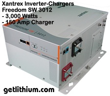 Xantrex Pro-Sine and Freedom Series powerful inverter-chargers for RV, Marine and off-grid
