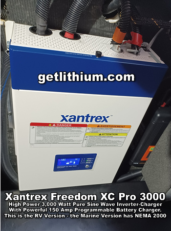 Xantrex Freedom XC PRO RV/ yacht powerful inverter-charger