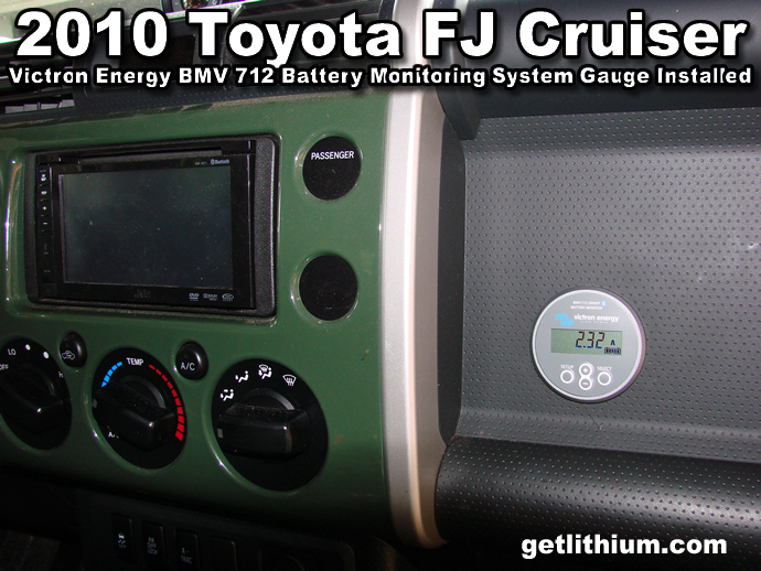 2010 Toyota FJ Cruiser solar panel installation - click for larger image
