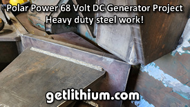 Click on the image for a larger picture of this Polar Power 20kW DC diesel generator snowplow railway project